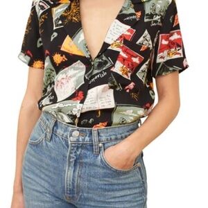 Reformation Cuba Top Postcards Print